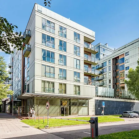 Appartement Cohost I Luxury City, River Views I W-100m2 Living Space & Terrace I Garage Parking Vilnius